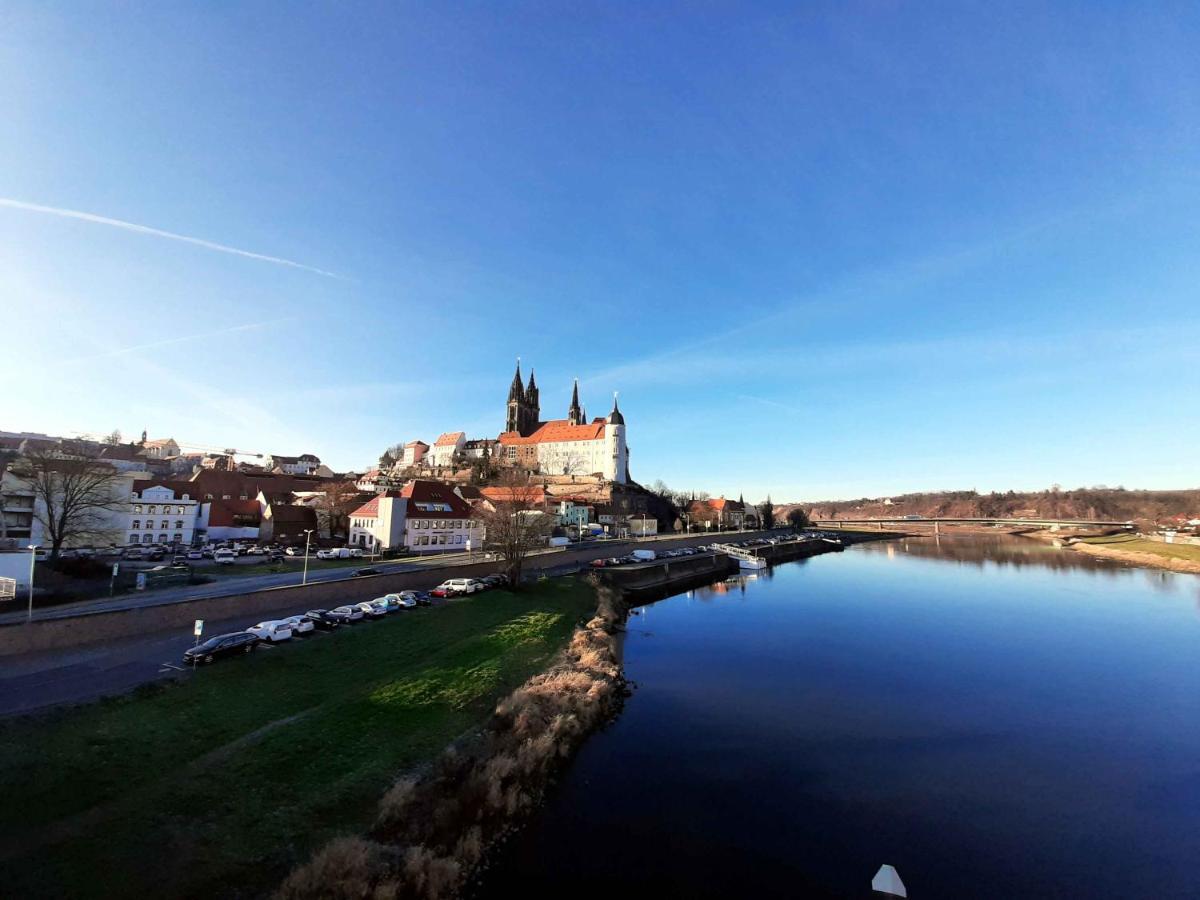 Ferienwohnung Elbsommer Am Weinberg Meissen Ngoại thất bức ảnh